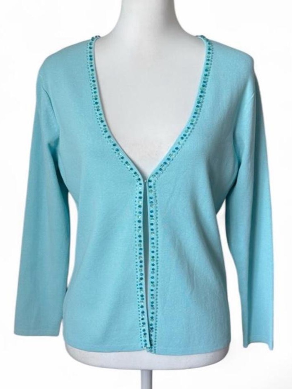 Y2K Fairy Sequin Beaded Cardigan